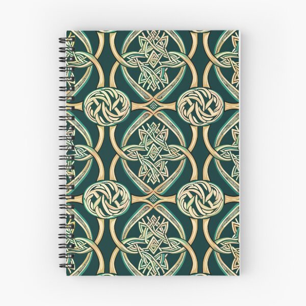Item preview, Emerald Celtic Knots designed and sold by Digital-Lys.