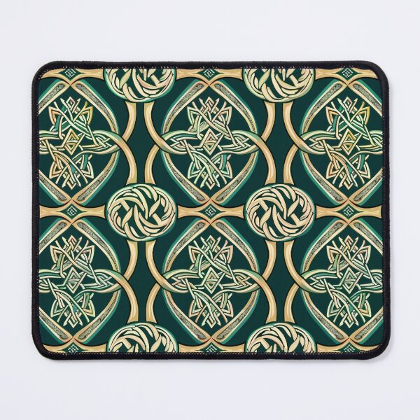Item preview, Emerald Celtic Knots designed and sold by Digital-Lys.