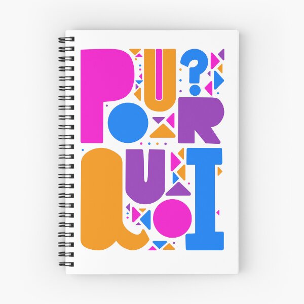 Item preview, POURQUOI? - pink/blues designed and sold by rexannakay.