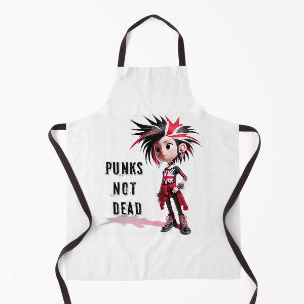 Item preview, Punk Cartoon Punks Not Dead designed and sold by AiPoliviosArt.