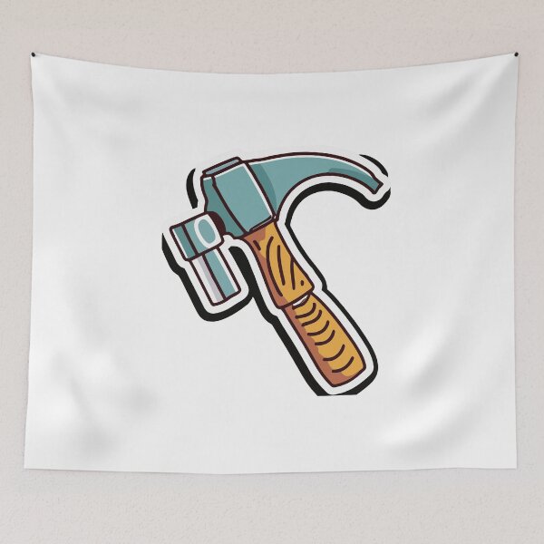 Item preview, Robust Hammer Cartoon designed and sold by NiftyWrx.