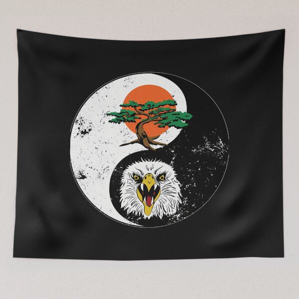 Item preview,  Miyagi Do Karate Tree Logo And Eagle Fang Karate designed and sold by ToniannJackso.