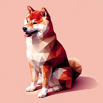 Artwork thumbnail, Distinguished Shiba Inu by SimpleDesigns12