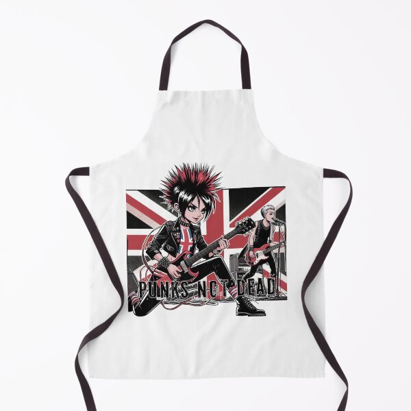 Item preview, Punk Cartoon Punks Not Dead designed and sold by AiPoliviosArt.