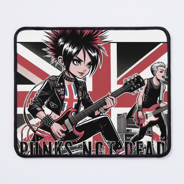 Item preview, Punk Cartoon Punks Not Dead designed and sold by AiPoliviosArt.