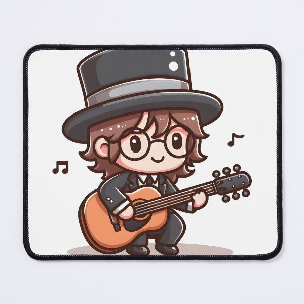 Item preview, Kawaii Musician With Top Hat designed and sold by CanvasCutie.