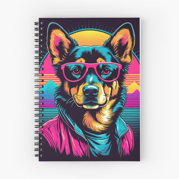 Item preview, When your little dog wears glasses, each moment of connection becomes a stylish exchange of looks, where silent language speaks volumes through the lenses designed and sold by Pulsant  Paintings.