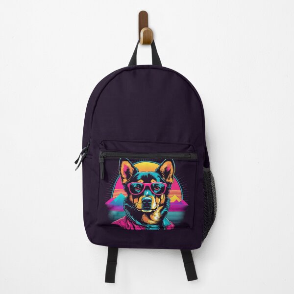 Item preview, When your little dog wears glasses, each moment of connection becomes a stylish exchange of looks, where silent language speaks volumes through the lenses designed and sold by Pulsant Paintings.