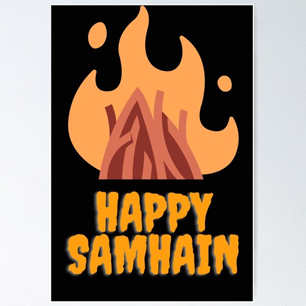 Item preview, Samhain Bonfire - Greeting Card designed and sold by Melty Shirts.
