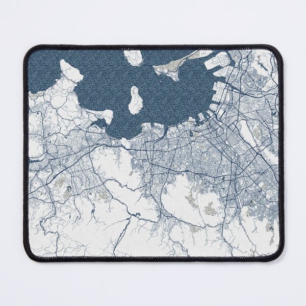 Item preview, Fukuoka City Map of Japan - Coastal designed and sold by deMAP.