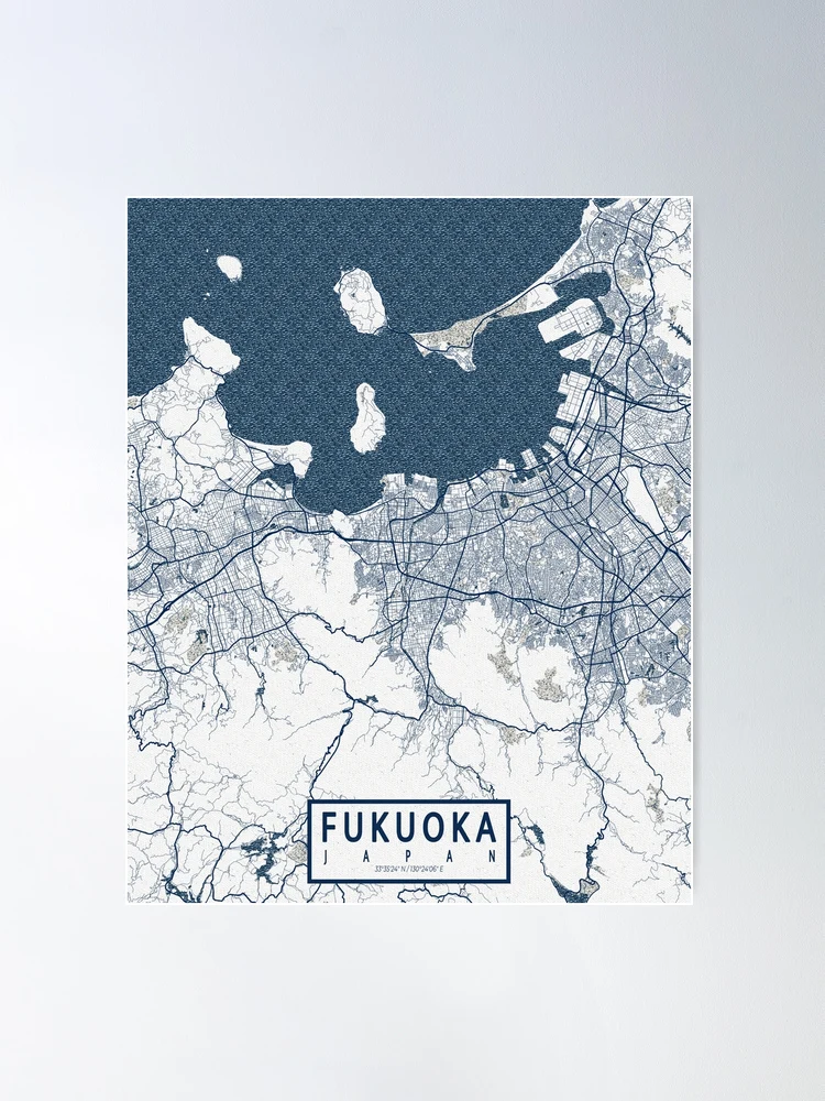 2369❣️ FUKUOKA 3D Wood City Map