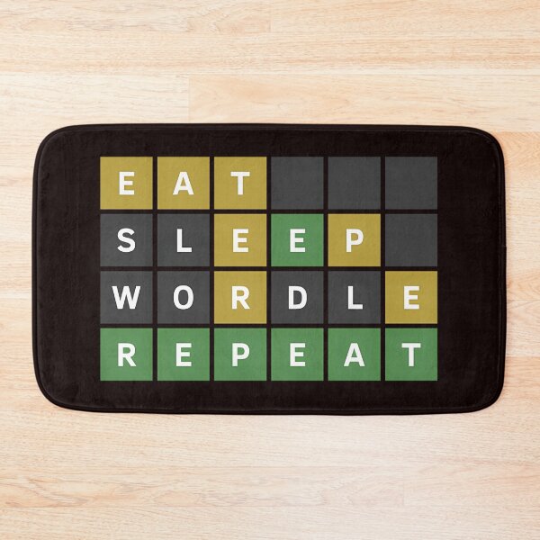 Item preview, Eat Sleep Wordle Repetir (estilo Wordle) designed and sold by MarceImbert.