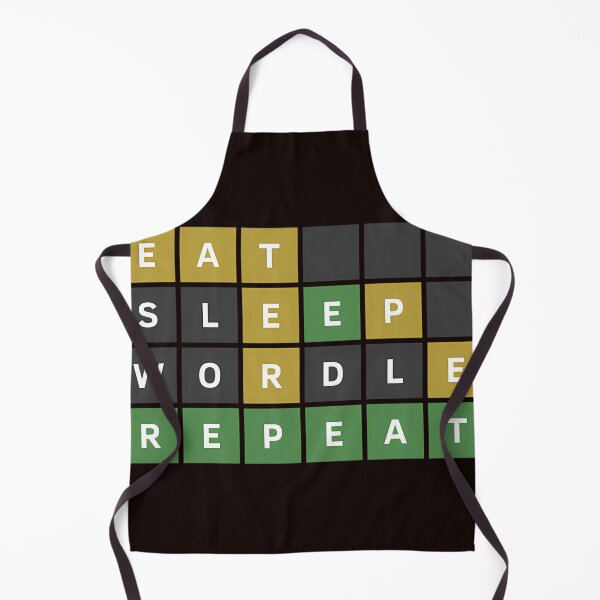 Item preview, Eat Sleep Wordle Repeat (Wordle Style) designed and sold by MarceImbert.