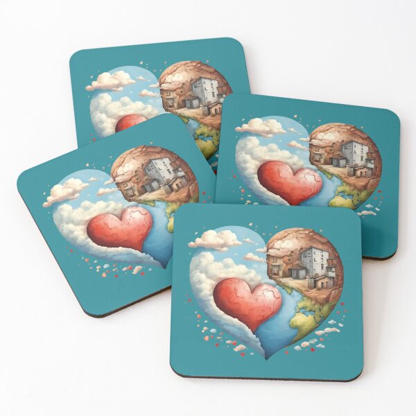 Item preview, Earth Heart  designed and sold by Digiheart.