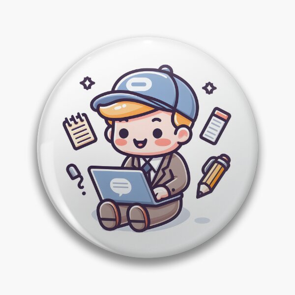 Item preview, Kawaii Journalist: A Laptop designed and sold by CanvasCutie.