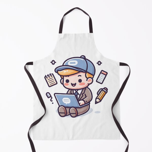 Item preview, Kawaii Journalist: A Laptop designed and sold by CanvasCutie.