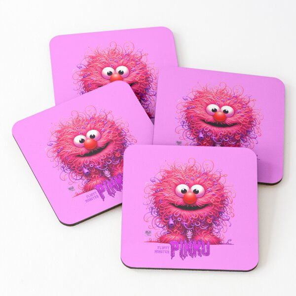 Item preview, fluffy monsters -PINKU designed and sold by Cabrasco.