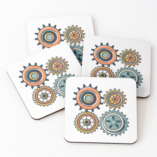 Item preview, Steampunk Mastery - Interconnected Cogs and Wheels designed and sold by NiftyWrx.