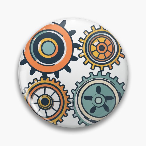 Item preview, Steampunk Mastery - Interconnected Cogs and Wheels designed and sold by NiftyWrx.