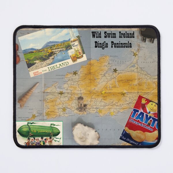 Item preview, Swim Wild in Ireland along the Dingle Peninsula designed and sold by MTDART.