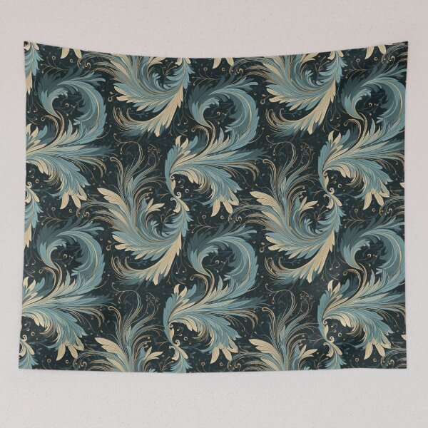 Item preview, Elegant Nocturnal Swirls designed and sold by Digital-Lys.