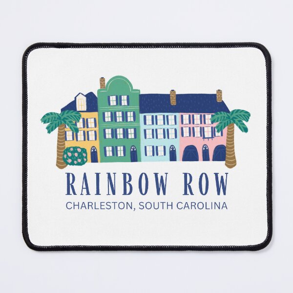Item preview, Rainbow Row Charleston South Carolina designed and sold by carolinafound.