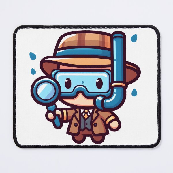 Item preview, Kawaii Detective: Snorkel Mask designed and sold by CanvasCutie.