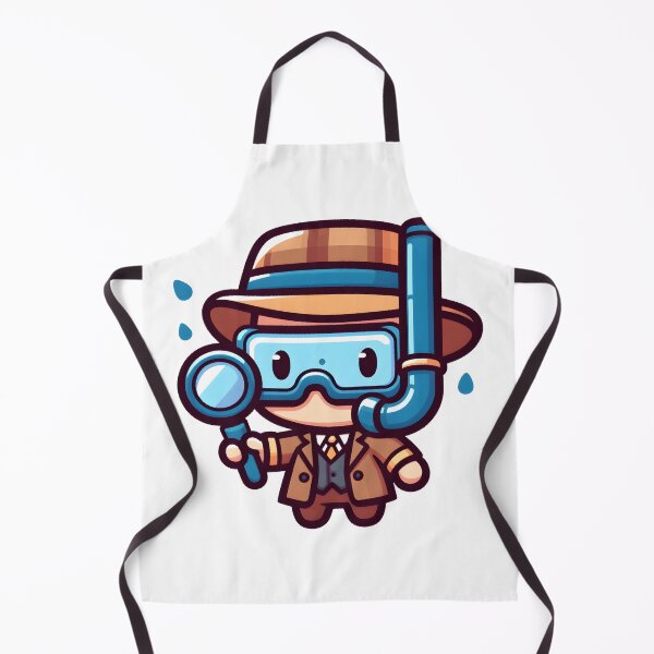 Item preview, Kawaii Detective: Snorkel Mask designed and sold by CanvasCutie.