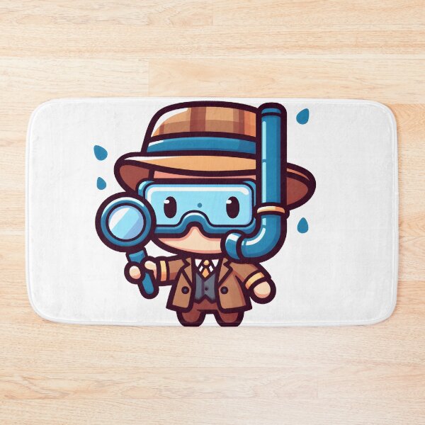 Item preview, Kawaii Detective: Snorkel Mask designed and sold by CanvasCutie.