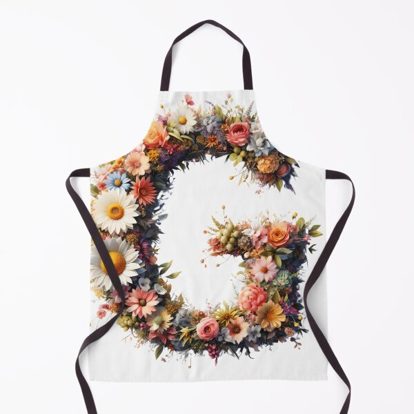 Item preview, Letter “G” containing flowers designed and sold by yeekazar.
