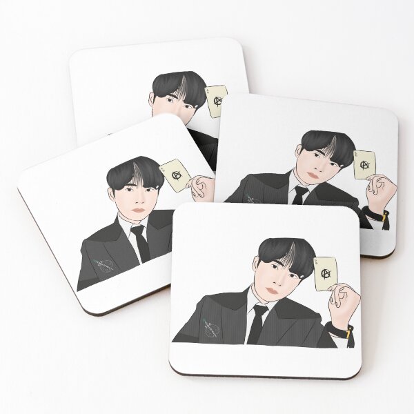 Item preview, Jongho of Ateez From Crazy Form designed and sold by ArtRaftPro.