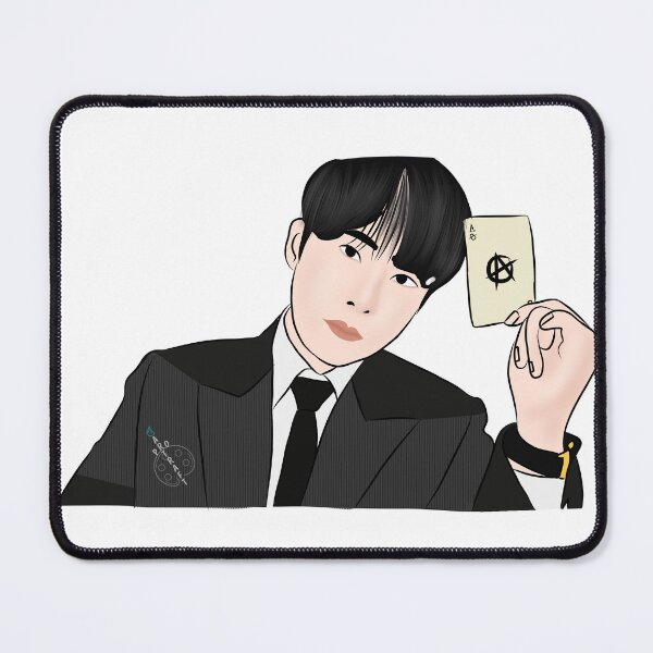 Item preview, Jongho of Ateez From Crazy Form designed and sold by ArtRaftPro.
