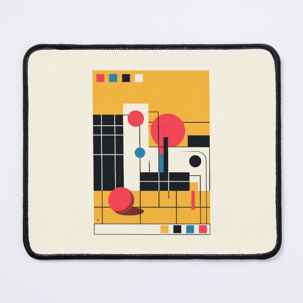 Item preview, Bauhaus Inspired Graphic Art (4) designed and sold by DeaSelma.
