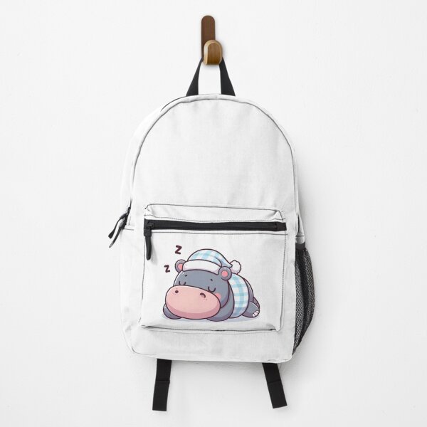 Item preview, Kawaii Hippo With Nightcap designed and sold by CanvasCutie.