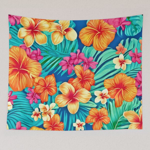 Item preview, Hawaiian Floral Paradise designed and sold by Health And Fitness Posts e-Store.