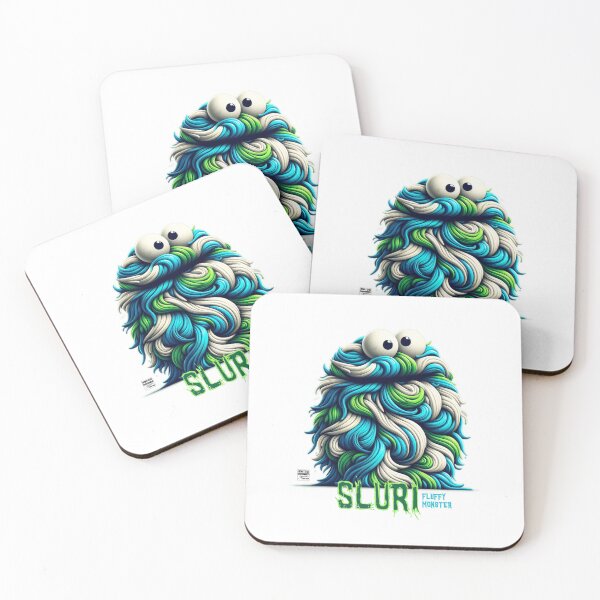 Item preview, fluffy monsters - SLURI designed and sold by Cabrasco.