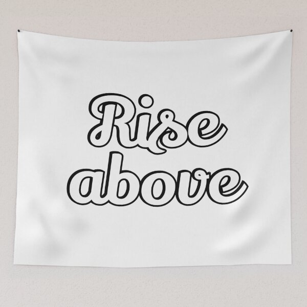 Item preview, Rise above - short motivational phrases designed and sold by Inspirationmotivation.