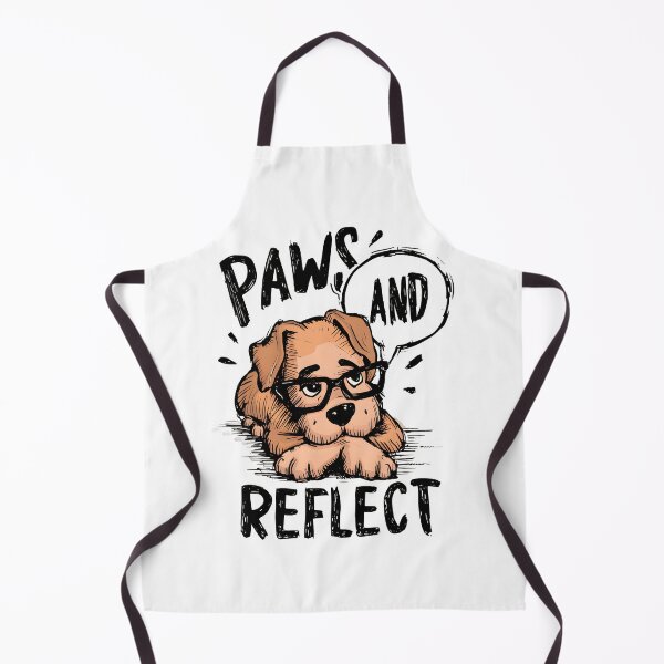 Item preview, Cartoon Dog Lying Down Funny Paws and Reflect Men Women Kids designed and sold by ColorFlick.