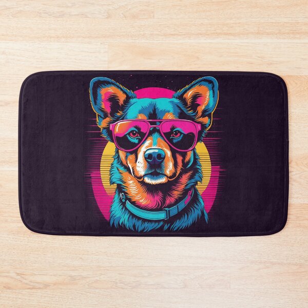 Item preview, When your little dog adopts glasses, each encounter with humans turns into an opportunity to charm with charm and friendliness, with sweet gazes and lenses reflecting friendship designed and sold by Pulsant  Paintings.