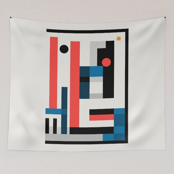 Item preview, Bauhaus Inspired Graphic Art (5) designed and sold by DeaSelma.