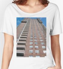 New York, Manhattan, New York City, Skyscraper, tower block, high rise building, tower, block, high rise, building Women's Relaxed Fit T-Shirt
