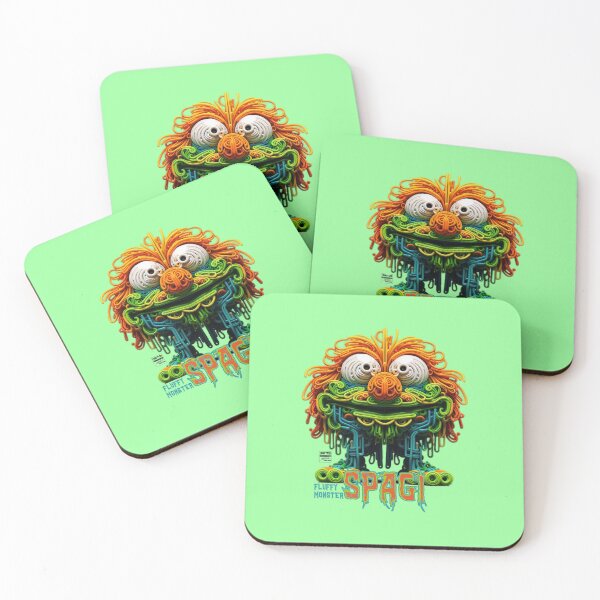 Item preview, fluffy monsters - SPAGI designed and sold by Cabrasco.