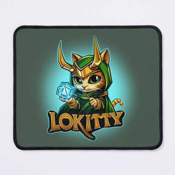Item preview, Lokitty: Orange Cat Superhero Villain Comic Parody designed and sold by PHZTees.