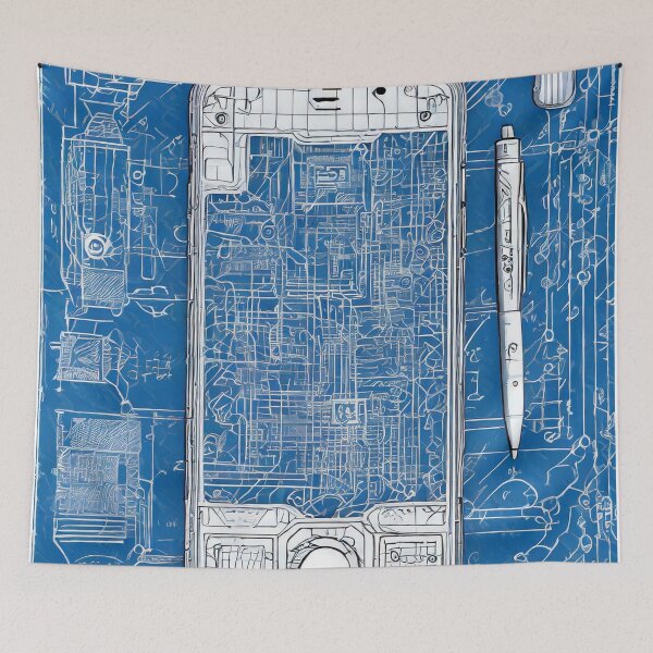 Item preview, Engineering Blueprints of Futuristic Ideas designed and sold by drawbey.