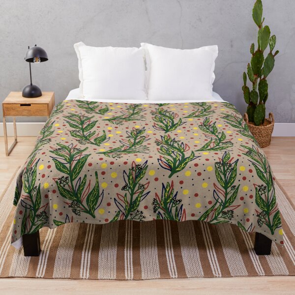 Item preview, Botanical Pattern Flowering Branches designed and sold by NayaChu.