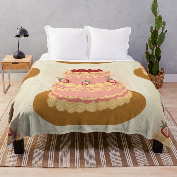Item preview, Two Tier Fancy Cake - Illustration designed and sold by Pilar Bidó.