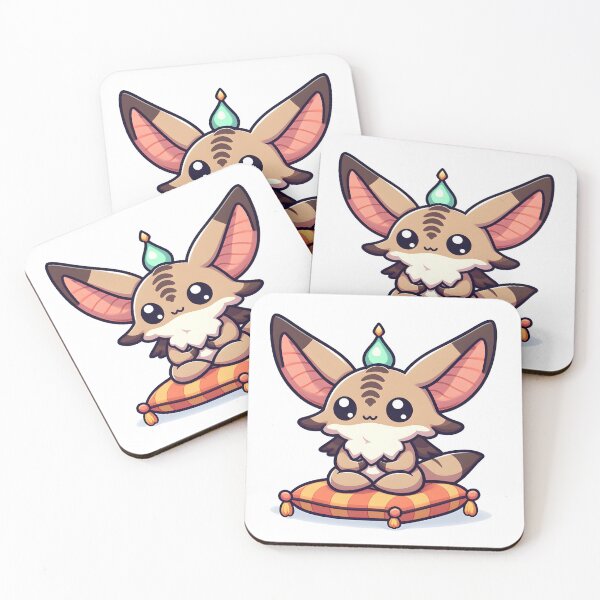 Item preview, Kawaii Xenops With A Meditation Cushion designed and sold by CanvasCutie.