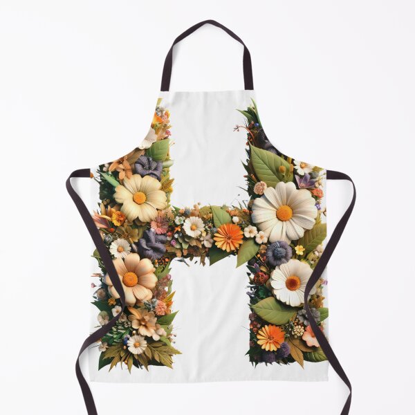 Item preview, Letter “H” containing flowers designed and sold by yeekazar.