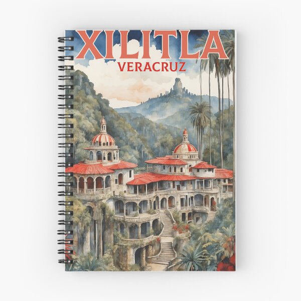 Item preview, Xilitla Veracruz Mexico Magic Town Vintage Travel Tourism Watercolor Poster  designed and sold by TravelersGems.