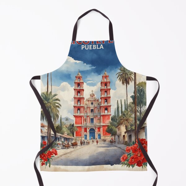 Item preview, Xicotepec Puebla Mexico Magic Town Vintage Travel Tourism Watercolor Poster designed and sold by TravelersGems.